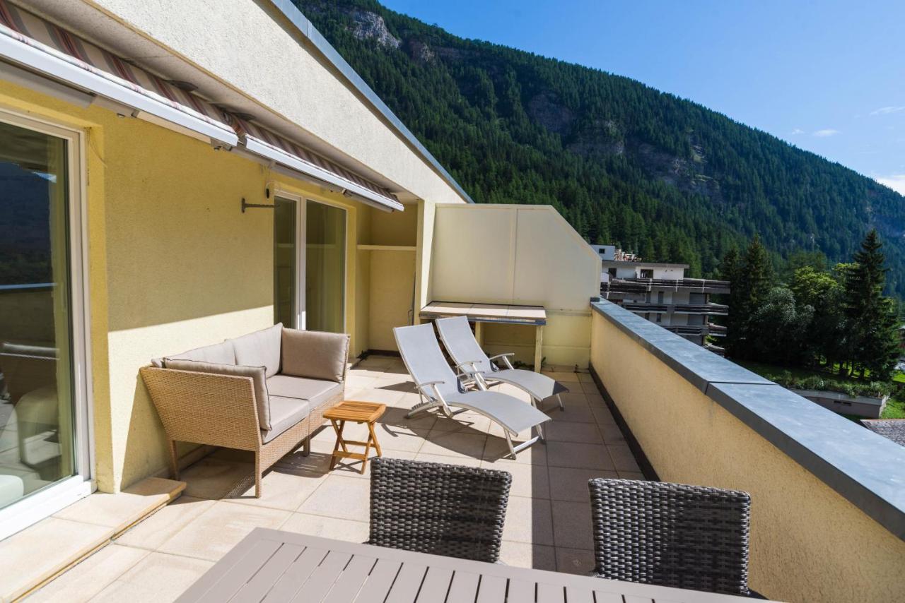 Haus Cristal - 1441M Leilighet Leukerbad Eksteriør bilde