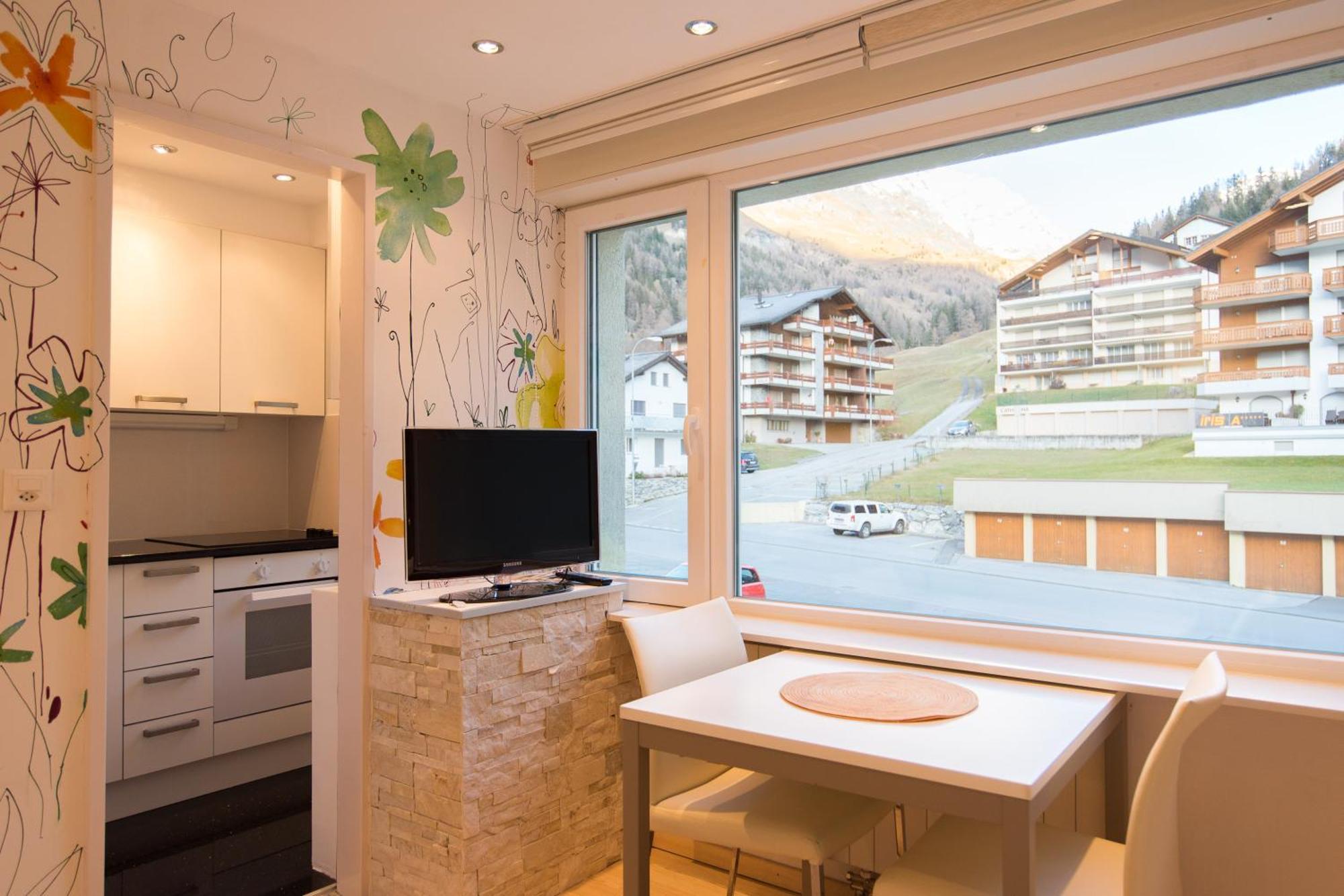 Haus Cristal - 1441M Leilighet Leukerbad Eksteriør bilde